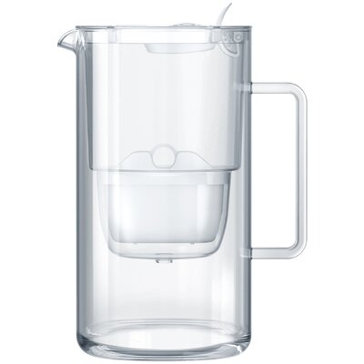 Dzbanek filtrujący AQUAPHOR Glass Szary + wkład Maxfor+ MG