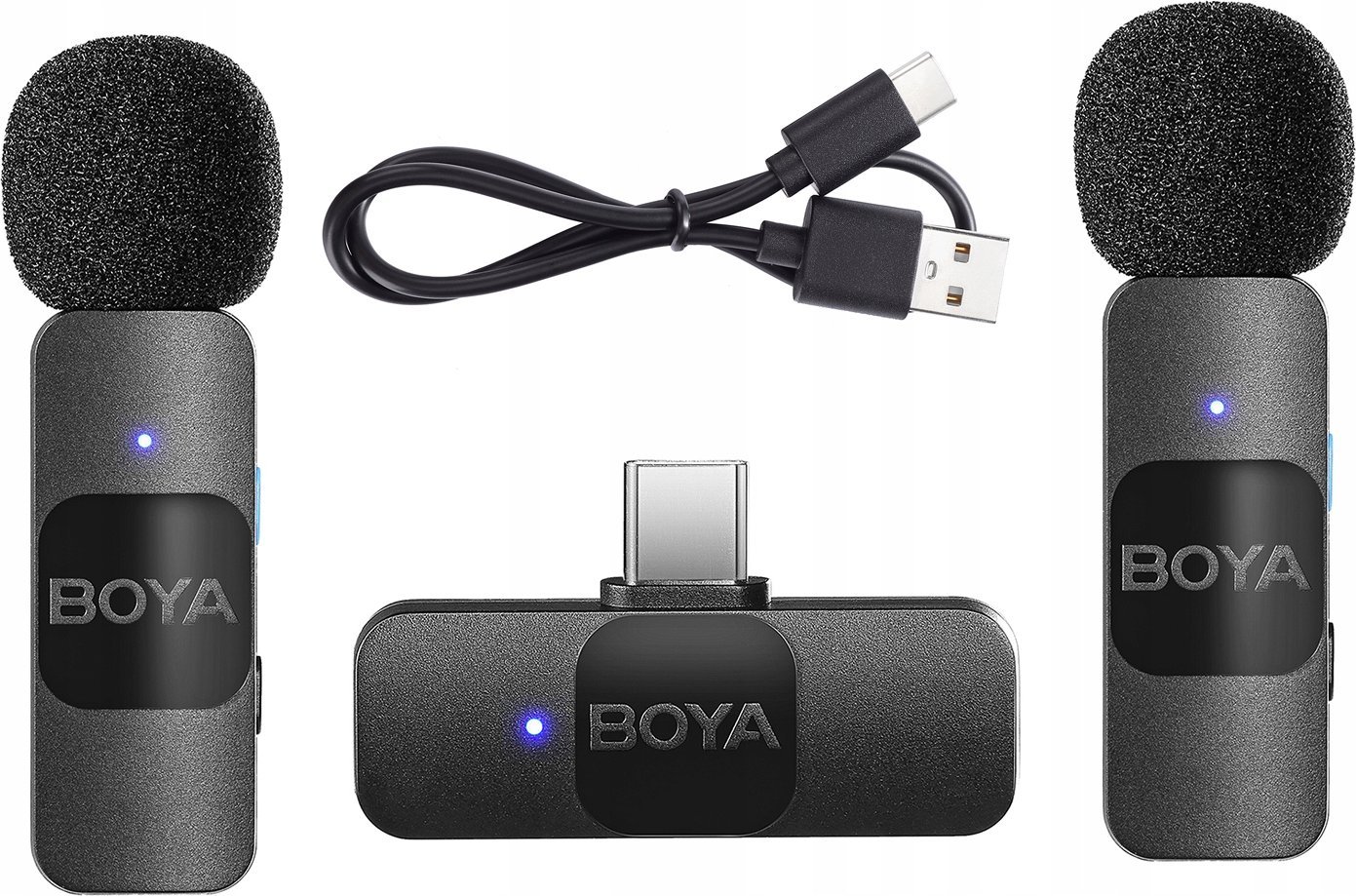 Mikrofon Boya Boya BY-V20 belaidis mikrofonas USB-C