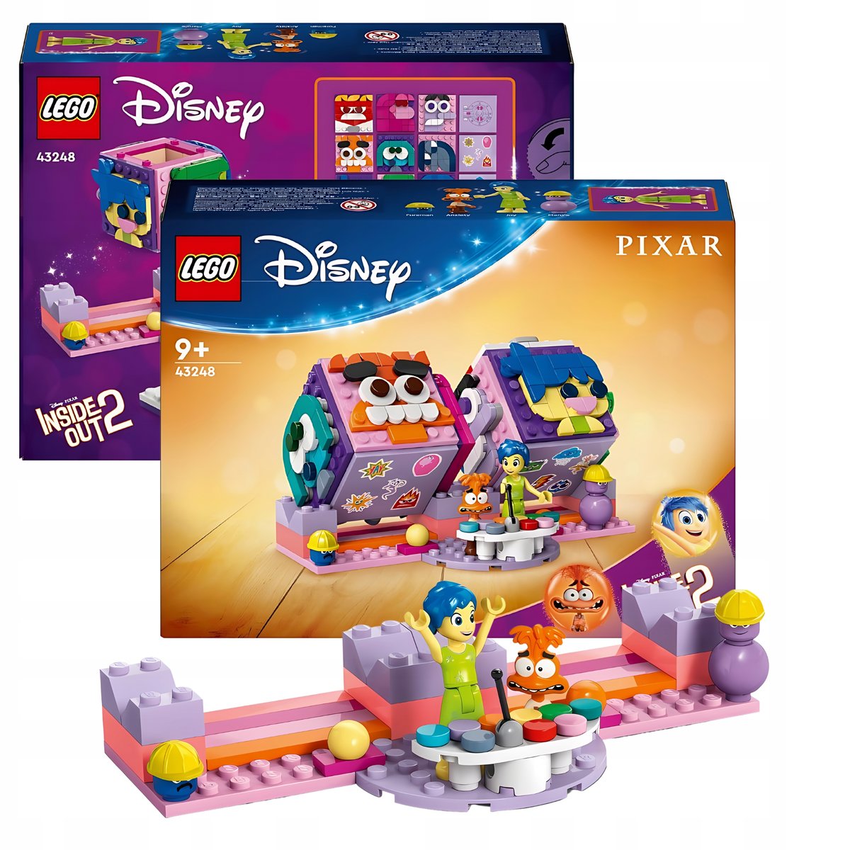 LEGO 43248 DISNEY ZESTAW W GŁOWIE SIĘ NIE MIEŚCI KOSTKI INSIDE PREZENT
