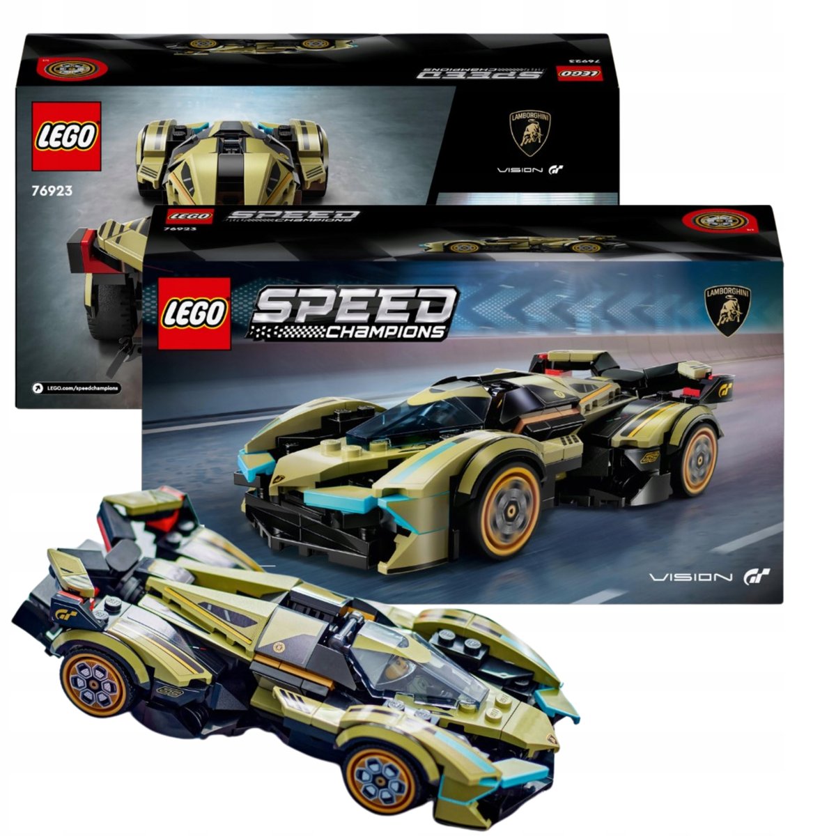 LEGO SPEED CHAMPIONS ZESTAW LAMBORGHINI V12 VISION GT AUTO