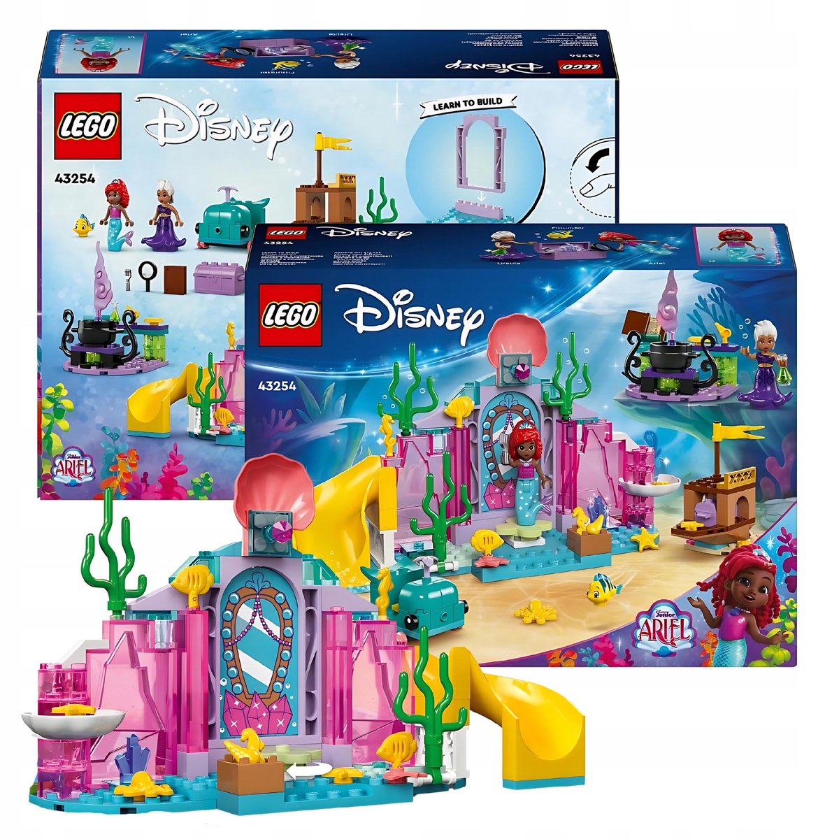 LEGO DISNEY ZESTAW PRINCESS GROTA KRYSZTAŁOWA ARIEL KSIĘŻNICZKA PREZENT