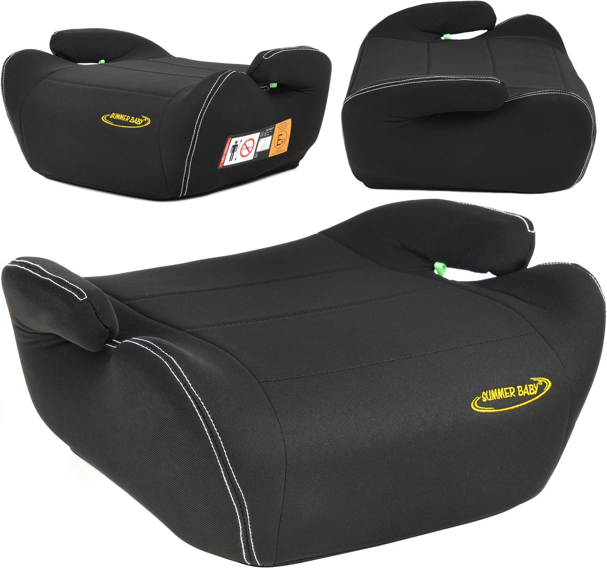 Fotelik Samochodowy Pico Podstawka Siedzisko Booster I-Size 125Cm-150Cm Czarny