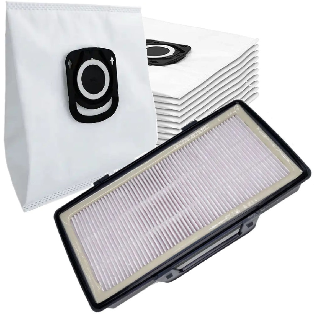 5 Worków syntetyczny + Filtr do odkurzacza TEFAL ROWENTA X-Trem Power ZR200540 - Reptila