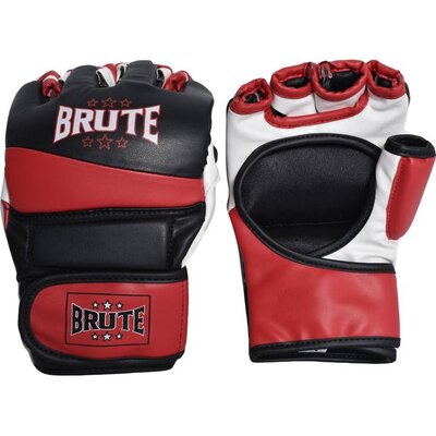 Rękawice do MMA BRUTE R ( L/XL) Czarno-czerwono-biały