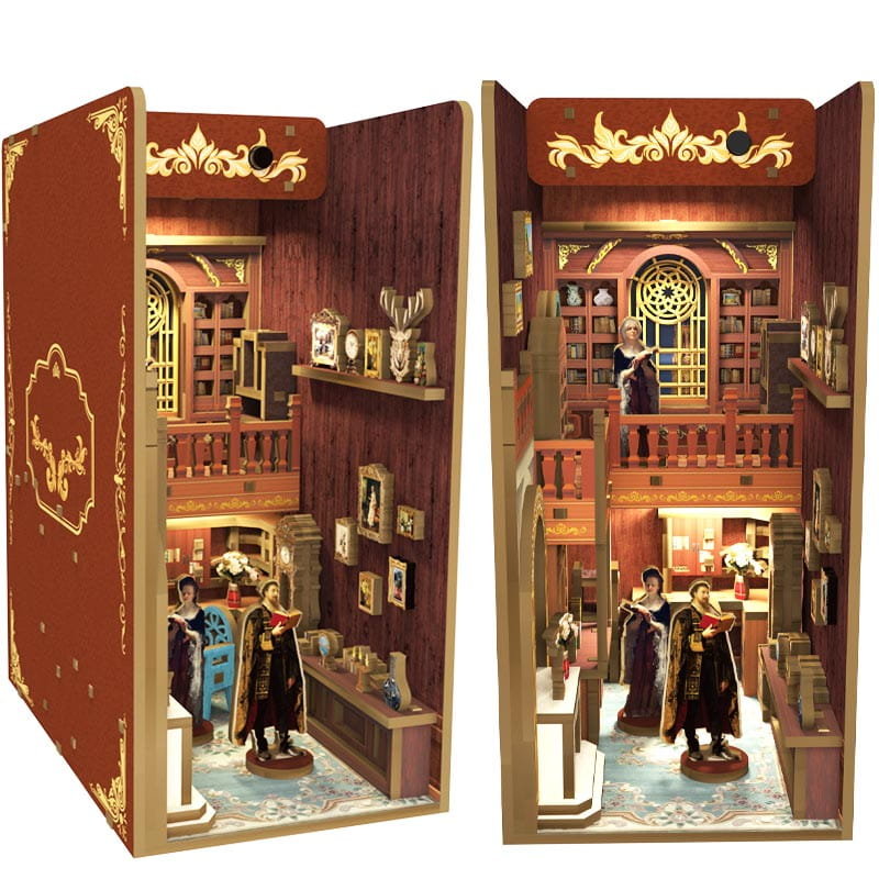 Miniaturowy domek Book Nook - Szlachecki dworek