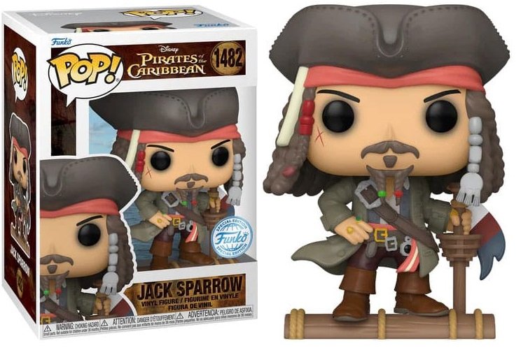 funko pop! pirates of the caribbean figurka jack sparrow 9 cm piraci