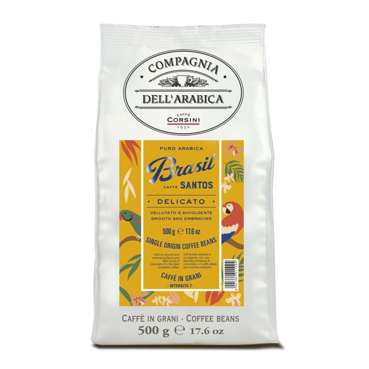 Compagnia CORSINI Del'Arabica BRASIL 500g ziarno