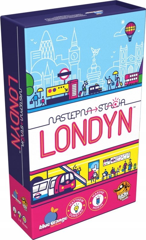 Lucky Duck Games Gra Następna Stacja: Londyn