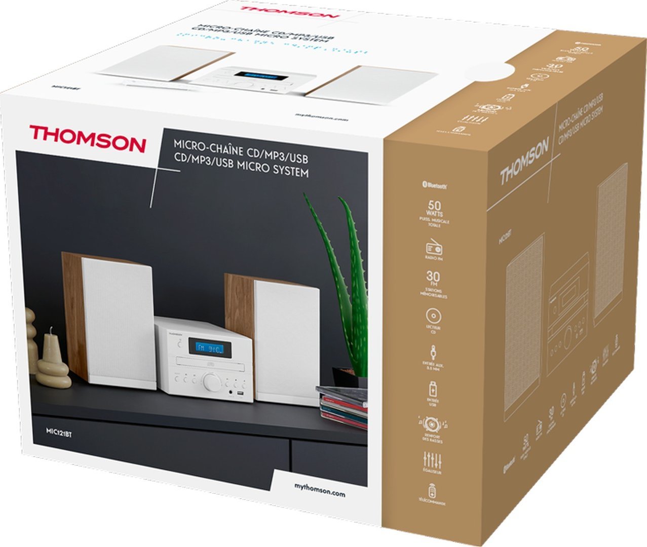 Thomson COSY Biała MIC121BT