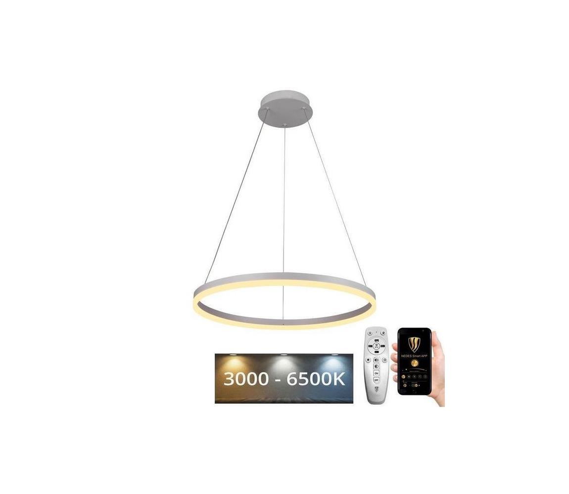 Brilagi - LED Żyrandol ściemnialny na lince CIRCLE LED/42W/230V 3000-6500K + pilot