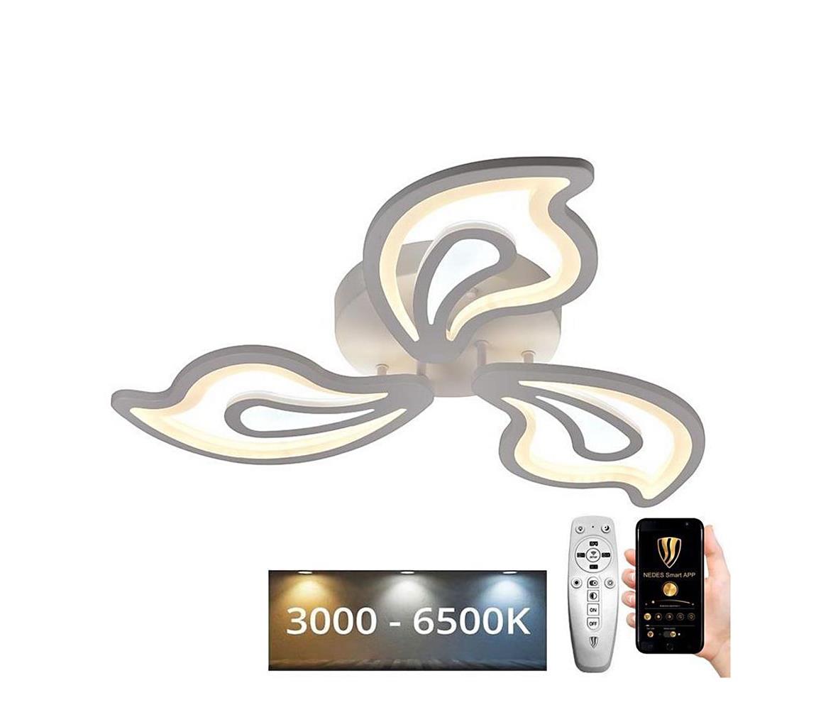 Brilagi - LED Ściemnialny żyrandol natynkowy TWIST LED/75W/230V 3000-6500K + pilot