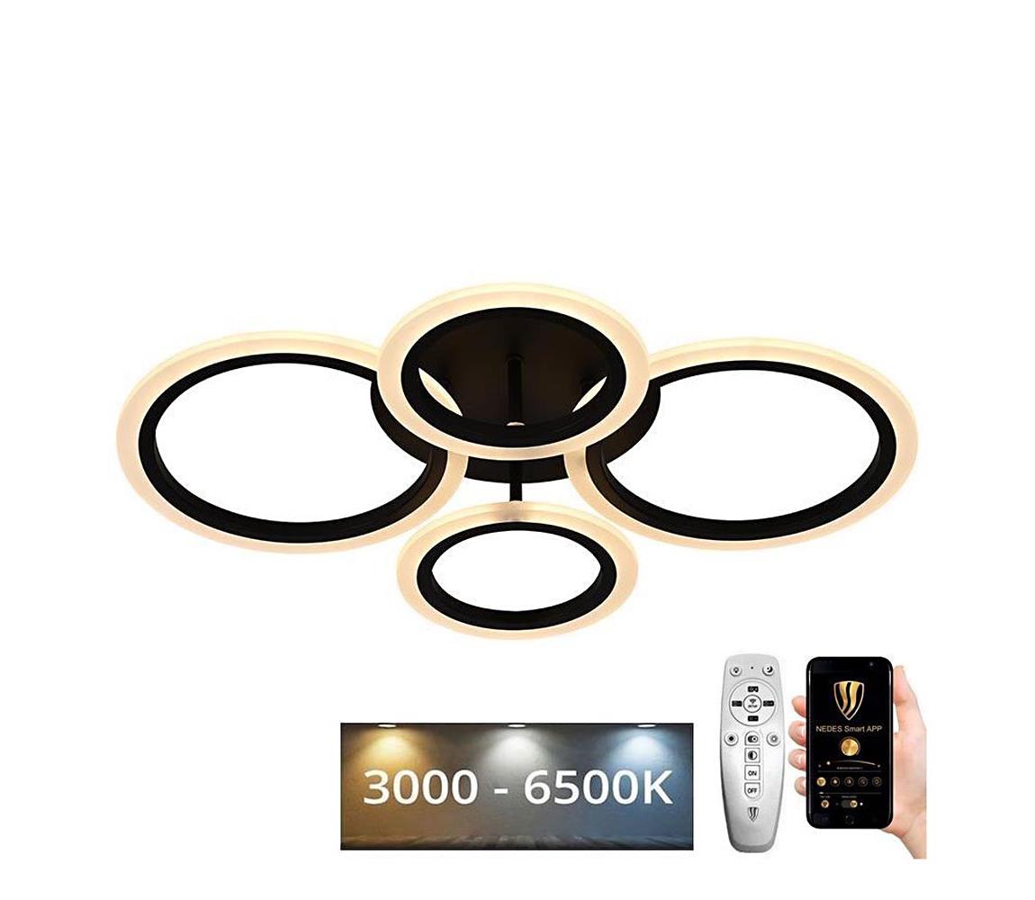 Brilagi - LED Ściemnialny żyrandol natynkowy ORBITS LED/50W/230V 3000-6500K + +pilot