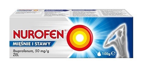 reckitt benckiser (poland) s.a reckitt benckiser poland) s.a Nurofen Mięśnie i Stawy żel przeciwbólowy 100 g 5992816