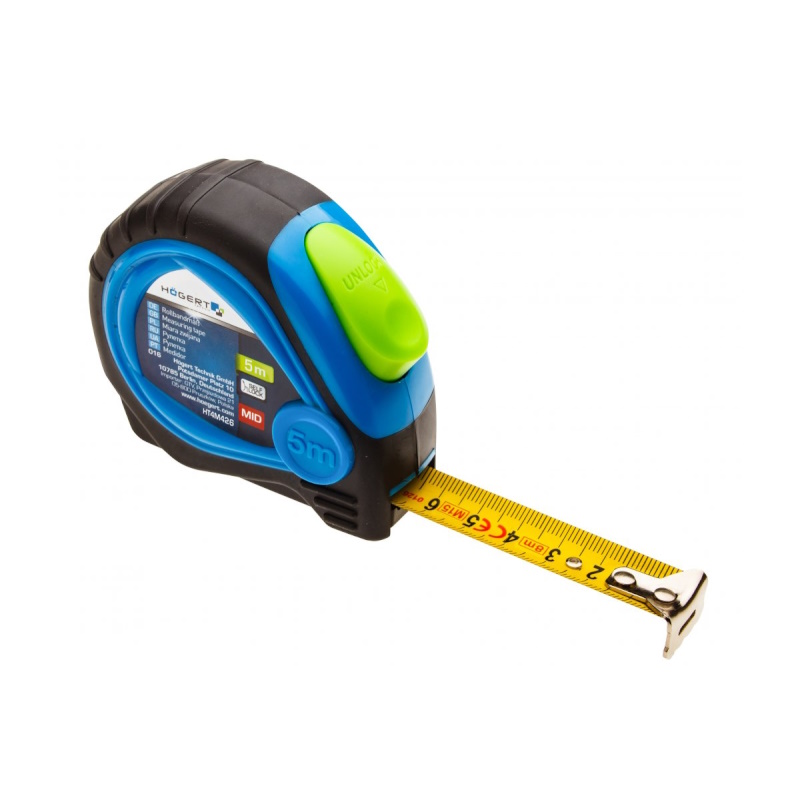 GTV Miara zwijana 5m x 25mm MID z magnesem pokryta nylonem selflock HT4M426