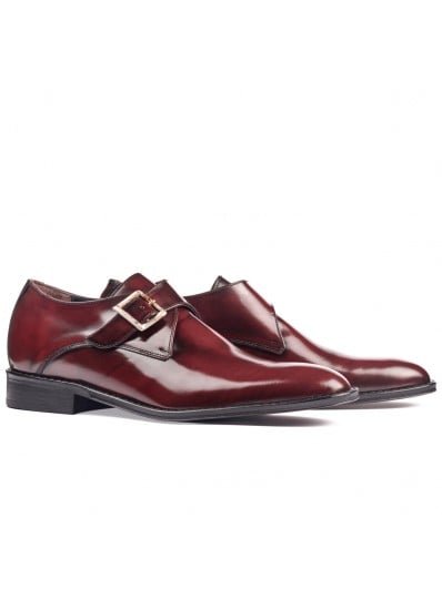 Półbuty Bari burdeos