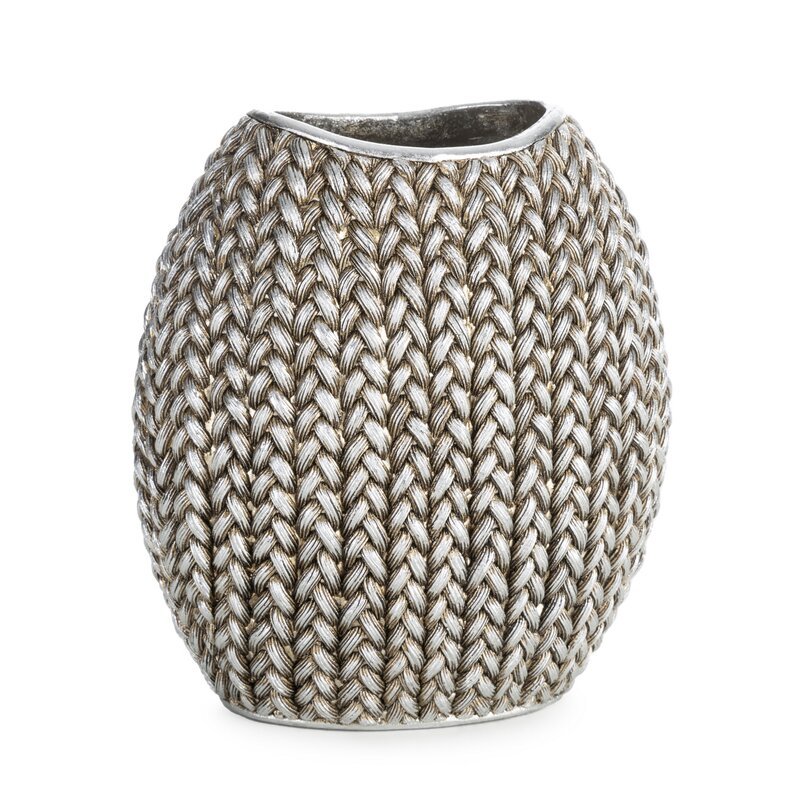 Eurofirany, Wazon, C/MOLI/1/WAZ/01 18X12X20 SREB