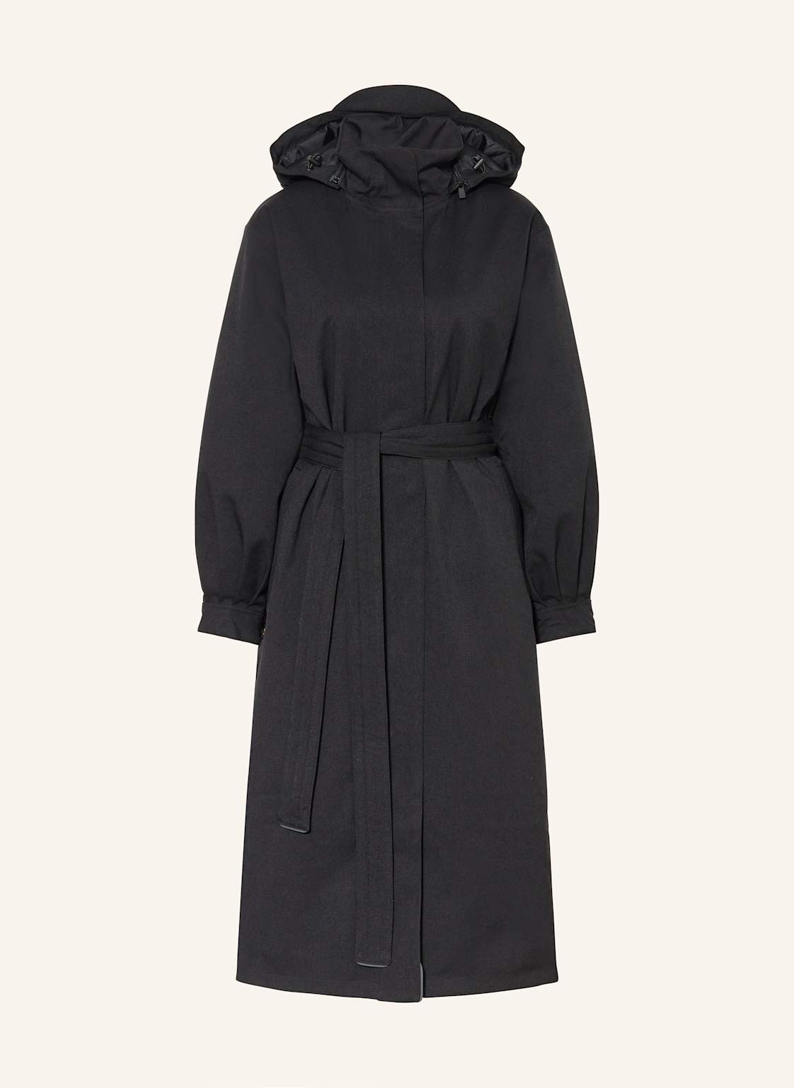 Brgn Płaszcz Przeciwdeszczowy Rossby schwarz