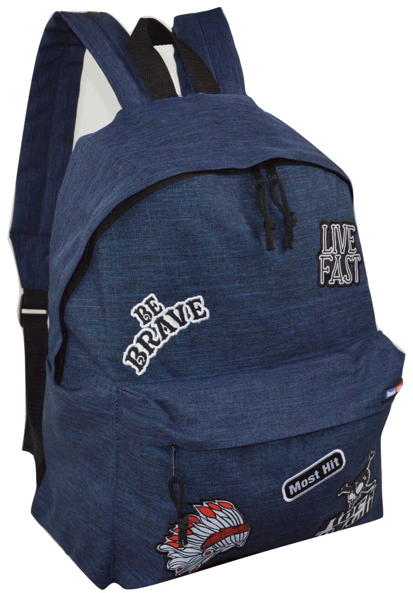 Plecak Młodzieżowy Szkolny Czarny Semi Line