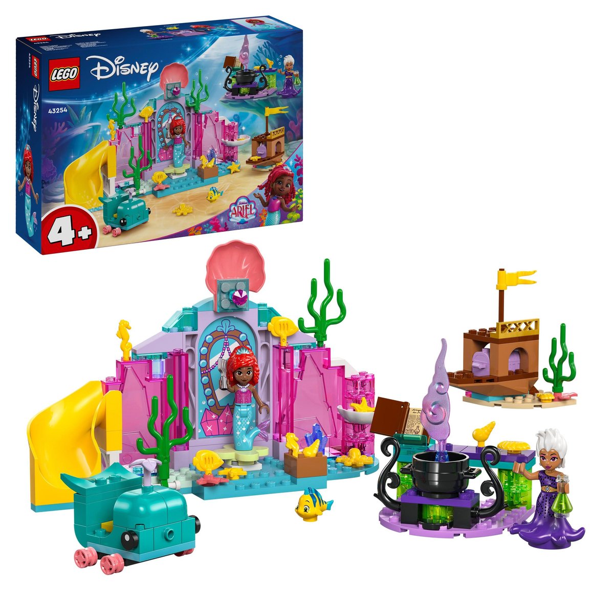 LEGO Disney - Kryształowa grota Arielki (43254) KLOCKI PREZENT