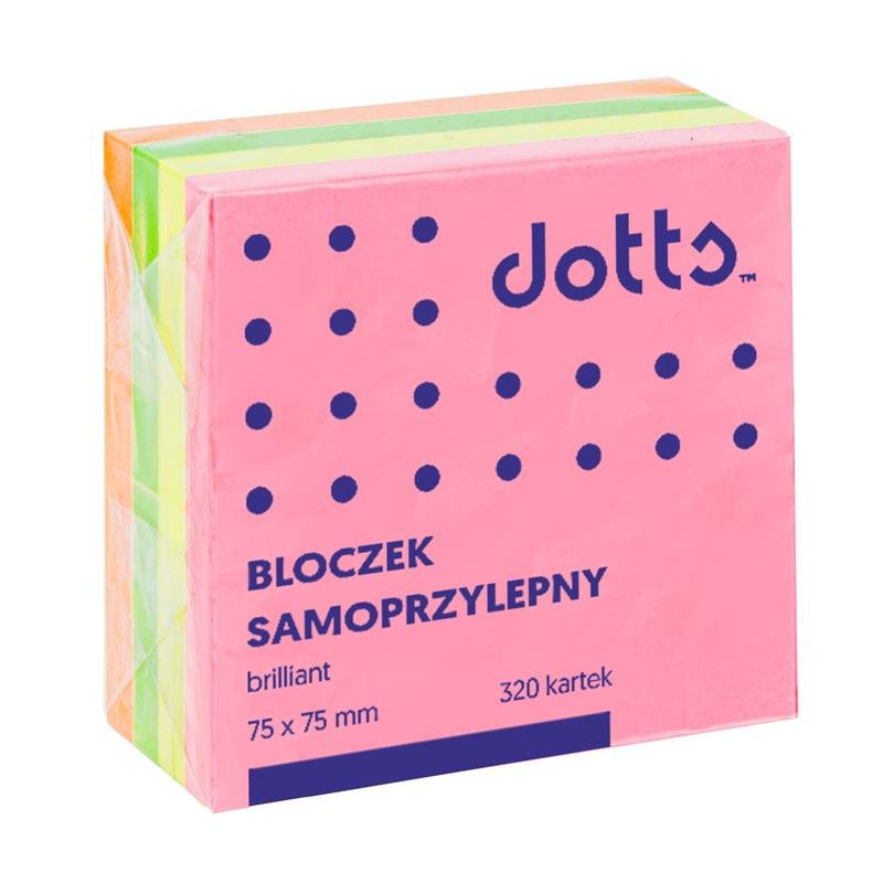 Datura Karteczki samop. 75x75 320k. - intensywny