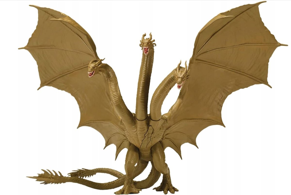 KING GHIDORAH Figurka 15 cm GODZILLA Playmates Toys