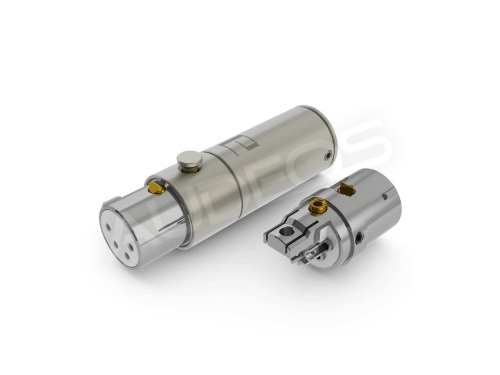 aeco AX4-1623R żeński, 4-pinowy wtyk XLR (rodowane)