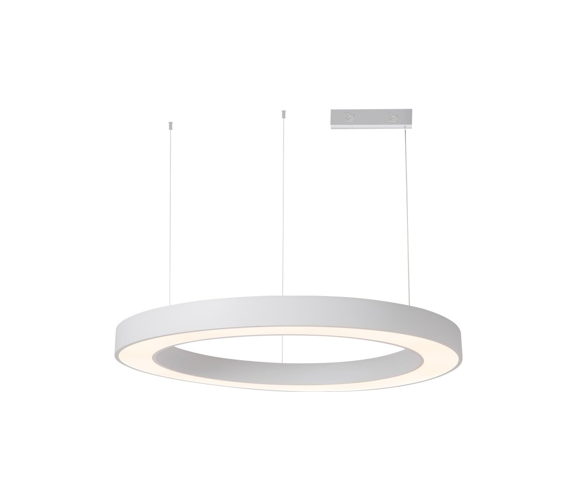 Immax NEO 07214L - LED Żyrandol ściemnialny PASTEL LED/68W/230V biały 95cm Tuya + pilot