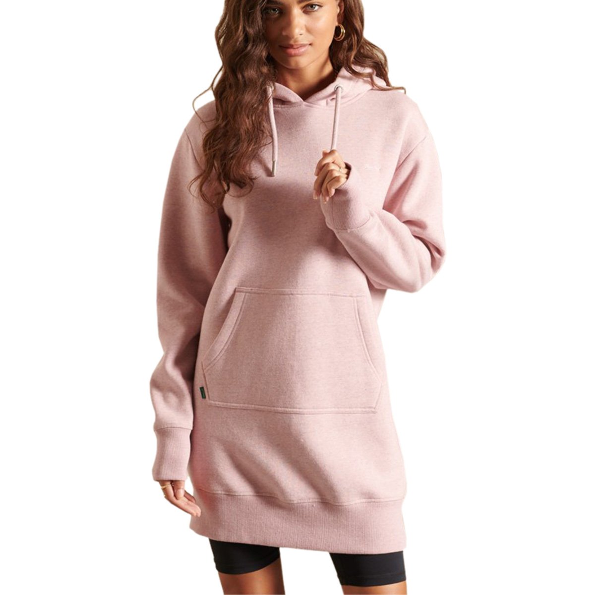 Sukienka damska Superdry Vintage Logo Emb Hood dzianinowa-XXS