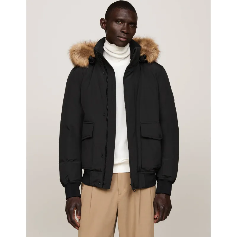 Tommy Hilfiger Puchowa kurtka bomber ROCKIE | Regular Fit