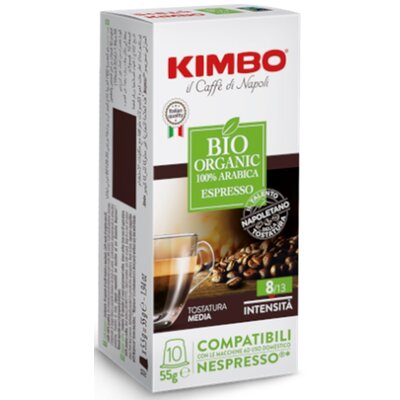 Kapsułki KIMBO Bio Organic do ekspresu Nespresso