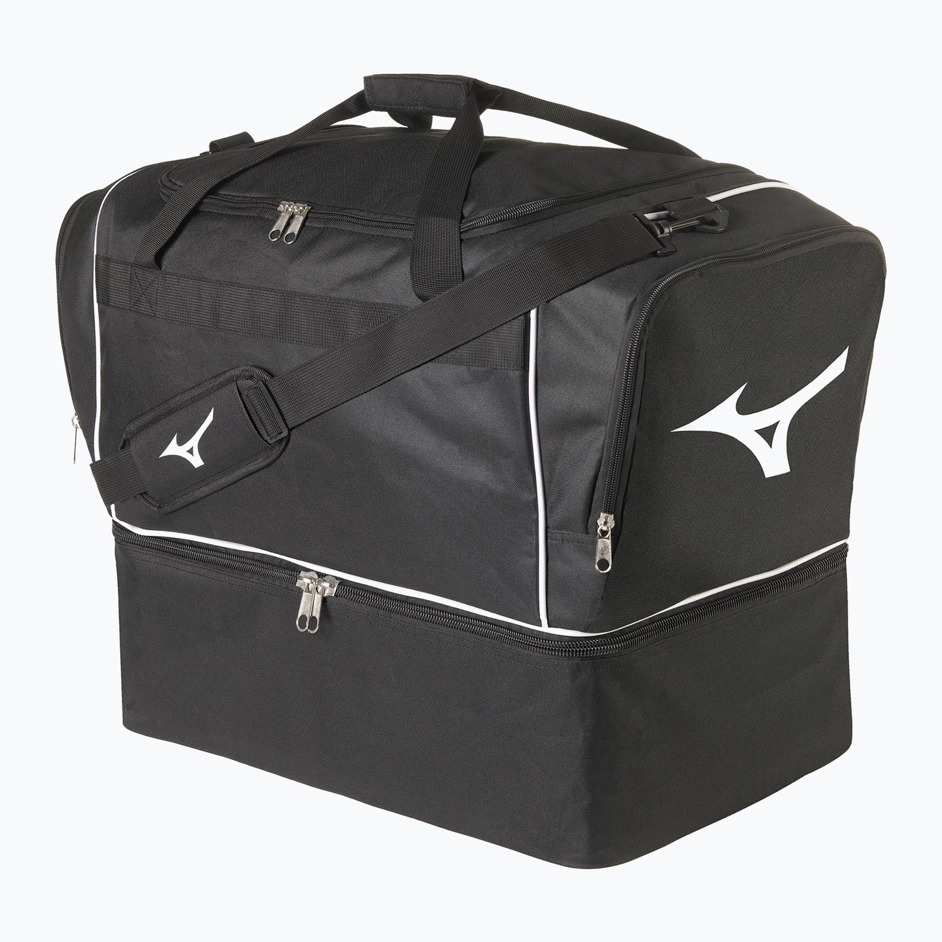 Torba treningowa Mizuno black/white WYSYŁKA W 24H 30 DNI NA ZWROT