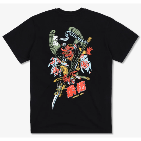 MANTO T-shirt Koszulka TENGU Black