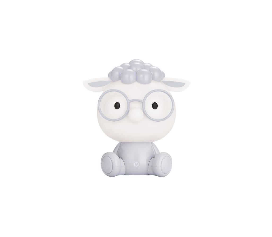 Zuma Line KDR-612-GR - LED Dotykowa lampa stołowa dla dzieci SHEEP LED/3W/230V