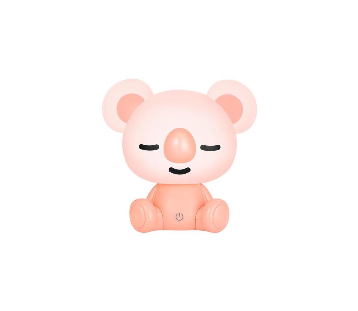 Zuma Line KDR-611-PK - LED Dotykowa lampa stołowa dla dzieci KOALA LED/3W/230V