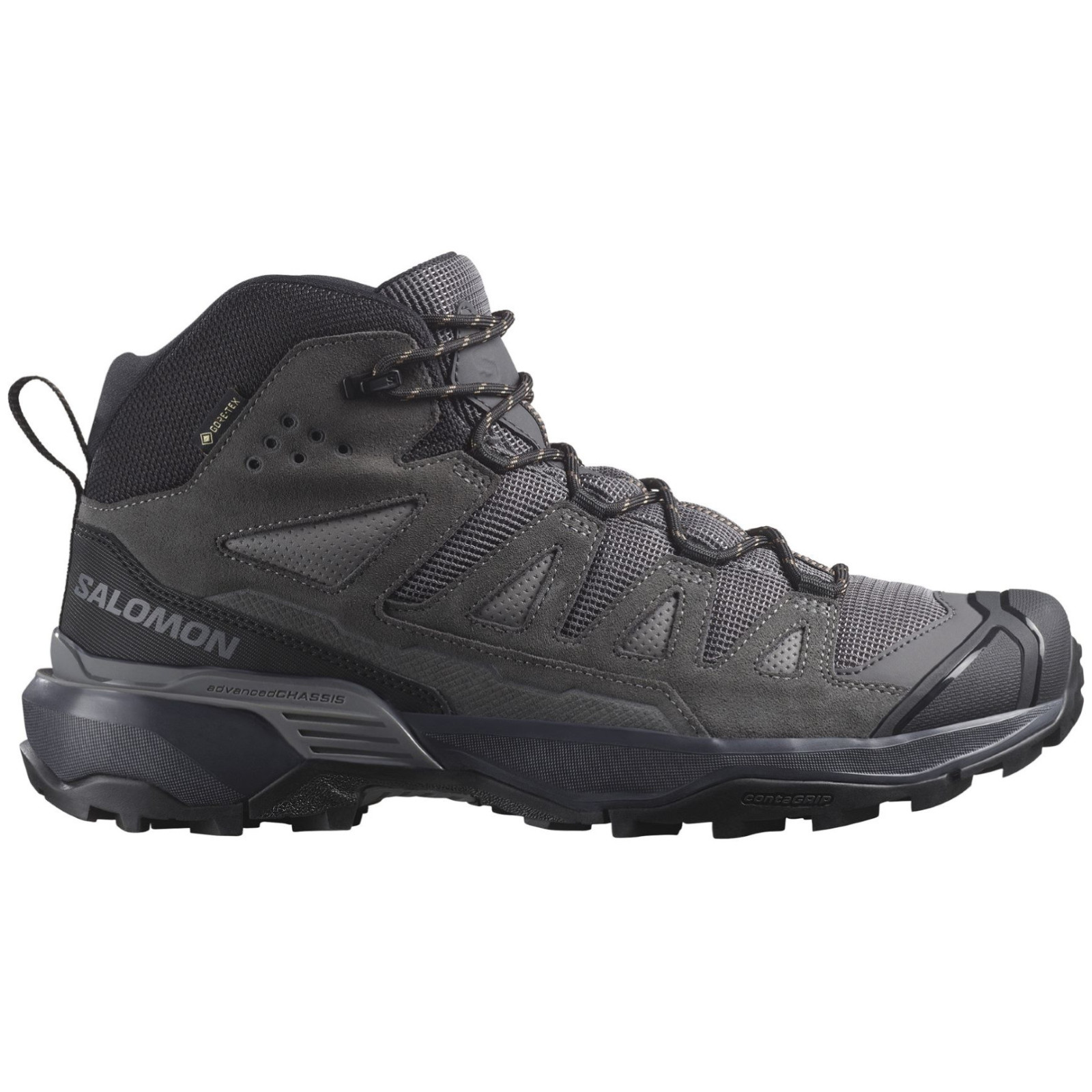 Buty męskie Salomon X Ultra 360 Leather Mid Gore-Tex Rozmiar butów (UE): 43 1/3 / Kolor: szary