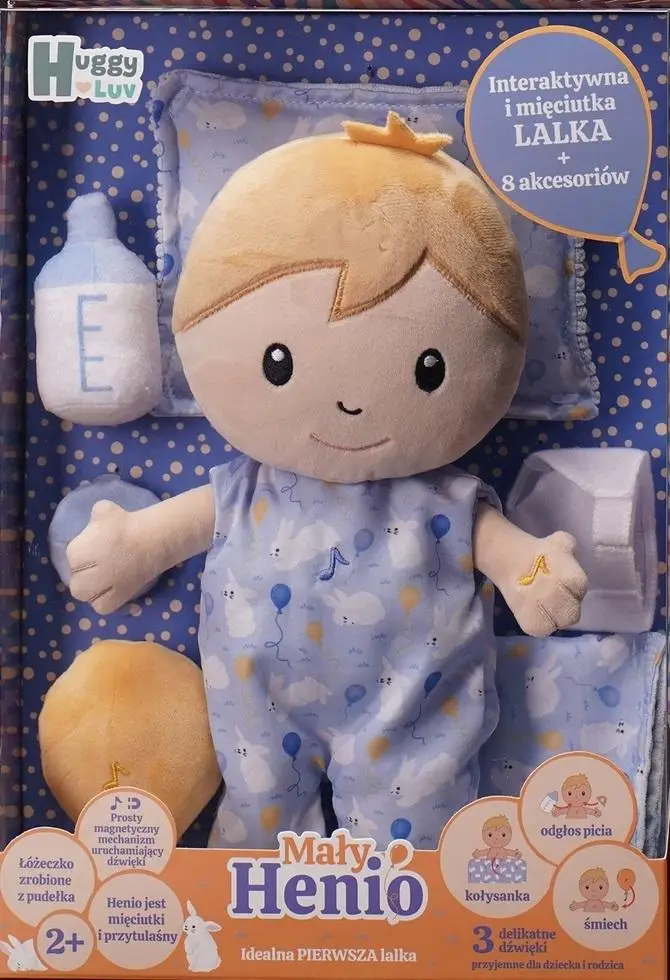 Huggy Luv. Lalka interaktywna Henio - TM Toys