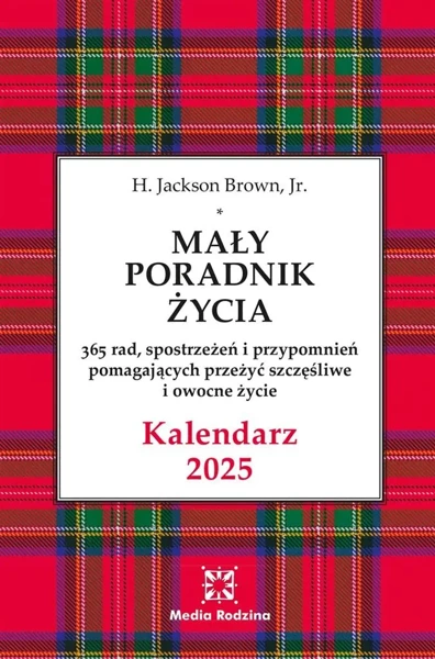 Kalendarz 2025 Mały Poradnik Życia - H. Jackson Brown Jr