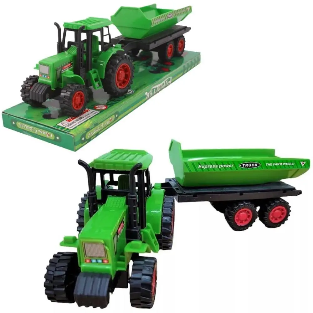 Traktor z przyczepą - Trifox