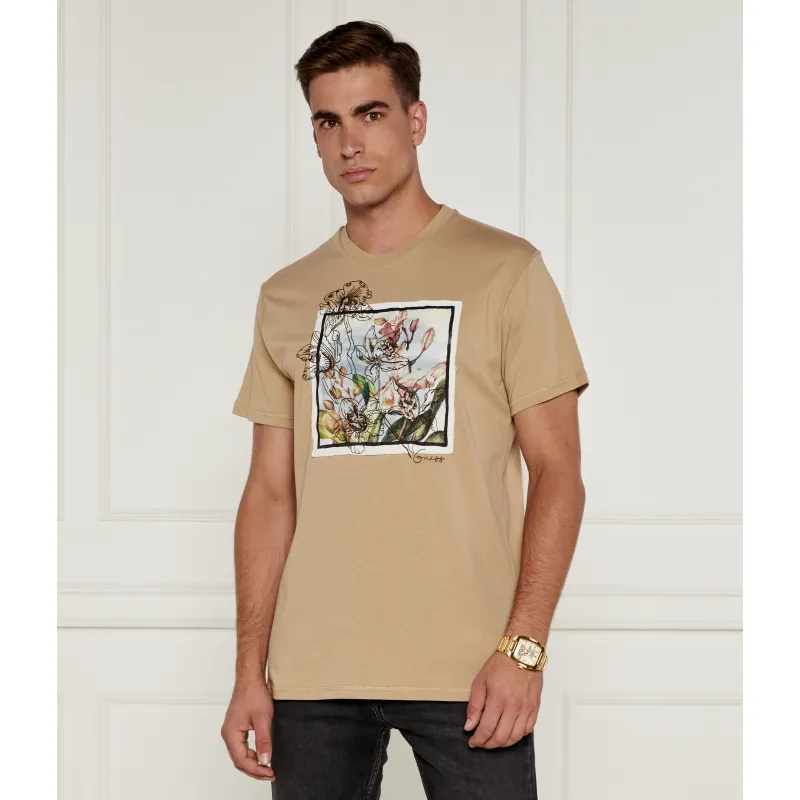 GUESS T-shirt FLOWER BOX | Regular Fit
