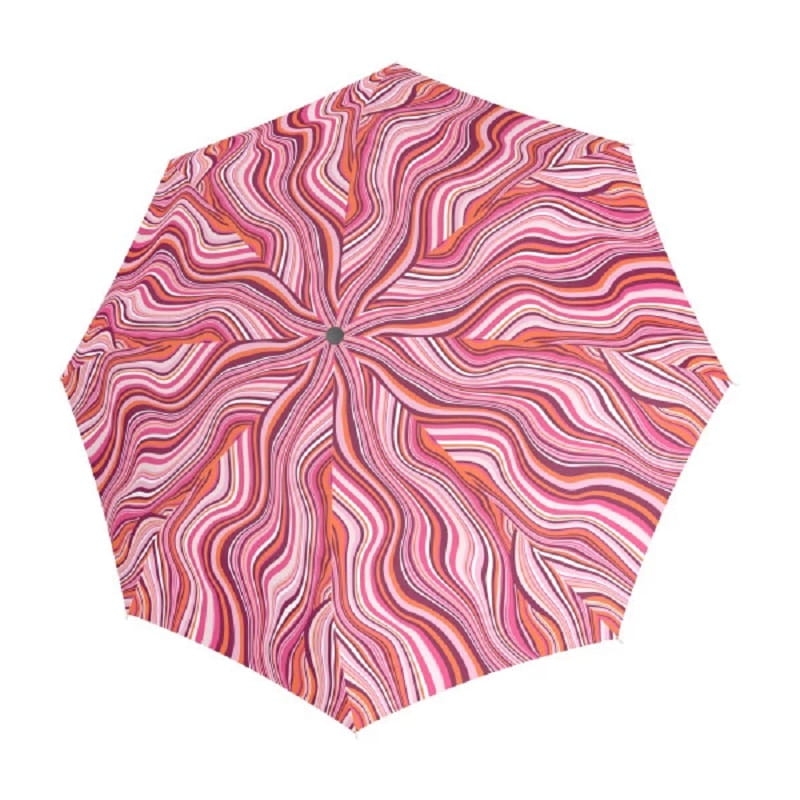 Parasol damski Doppler Magic Fresh Berries automatyczny składany wielokolorowy wzór