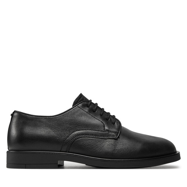 Półbuty Calvin Klein Derby Lth HM0HM01567 Czarny