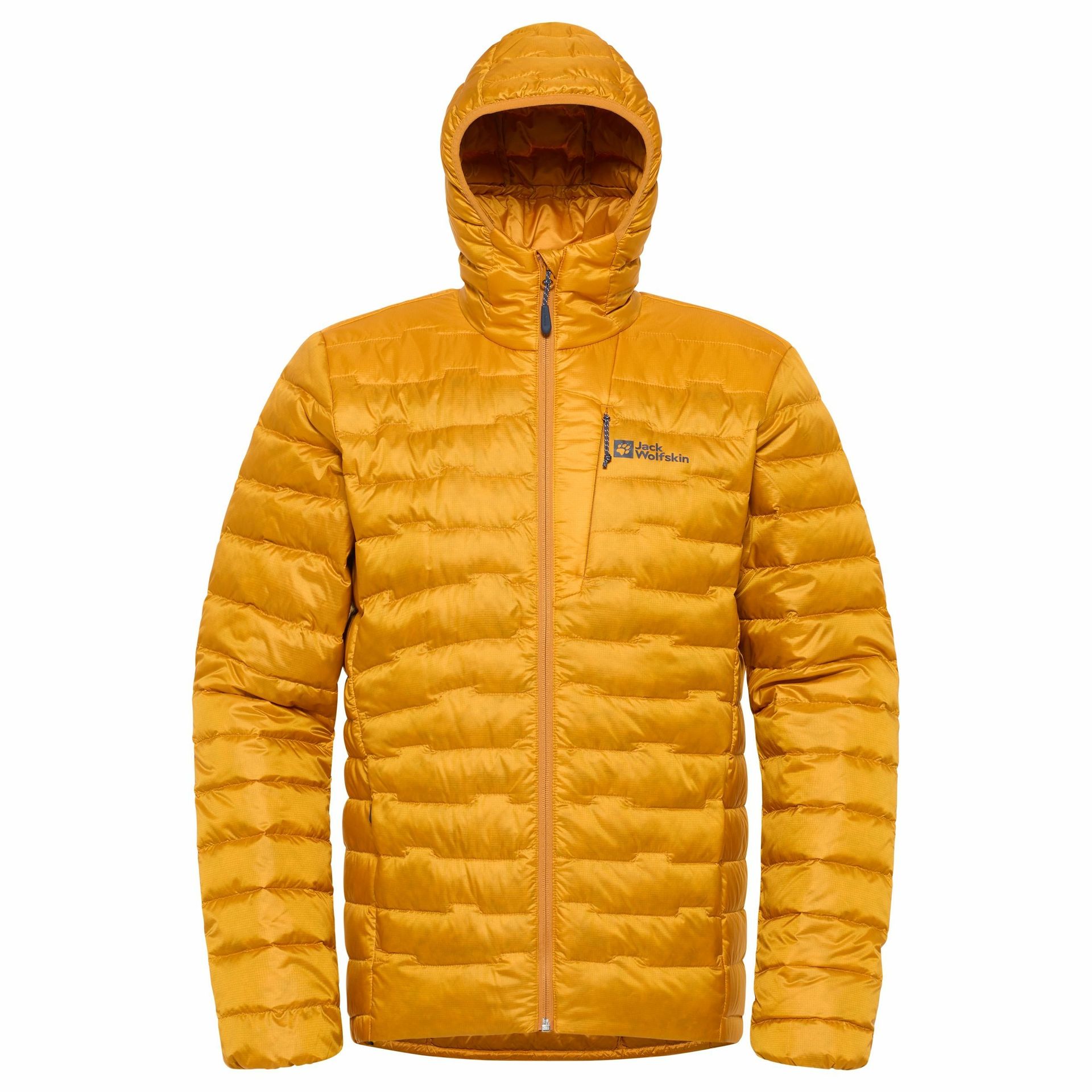 Męska kurtka puchowa Jack Wolfskin PASSAMANI DOWN HOODY M safflower - M