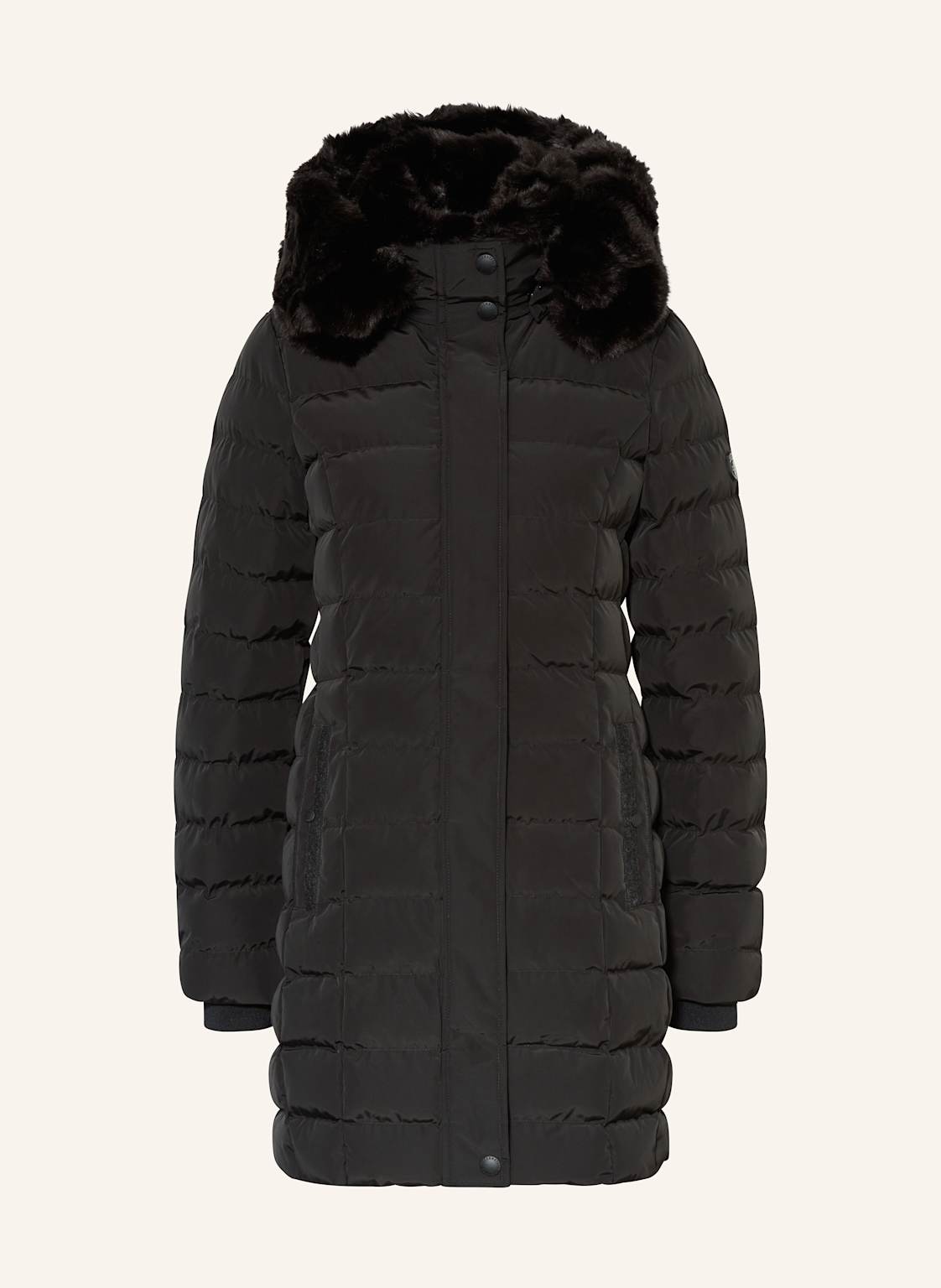 Wellensteyn Płaszcz Pikowany Santorin Long schwarz