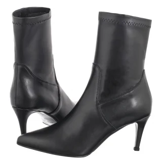 Botki Czarne 55017-51 (WO215-a) Wojas