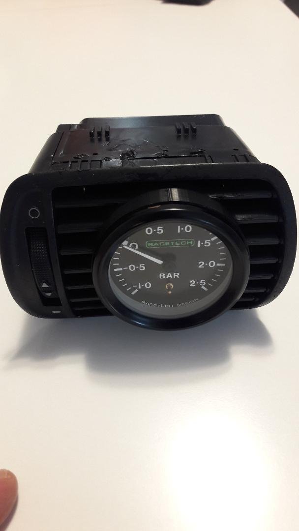 Lewa Kratka nawiewu wskaźnik 52mm TURBO Audi A3 8L