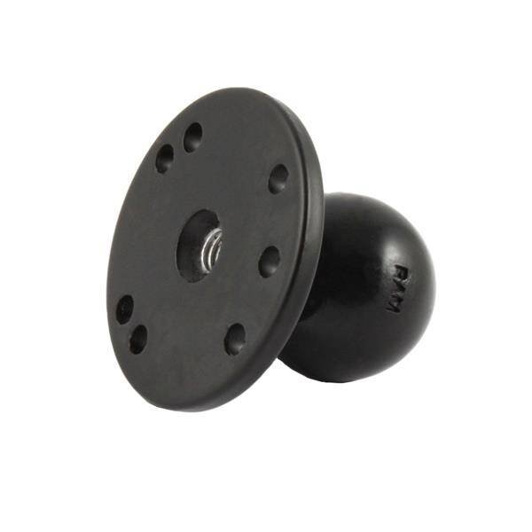 RAM Mount Adapter kulowy RAM® z okrągłą płytką i gwintowanym otworem 3/8