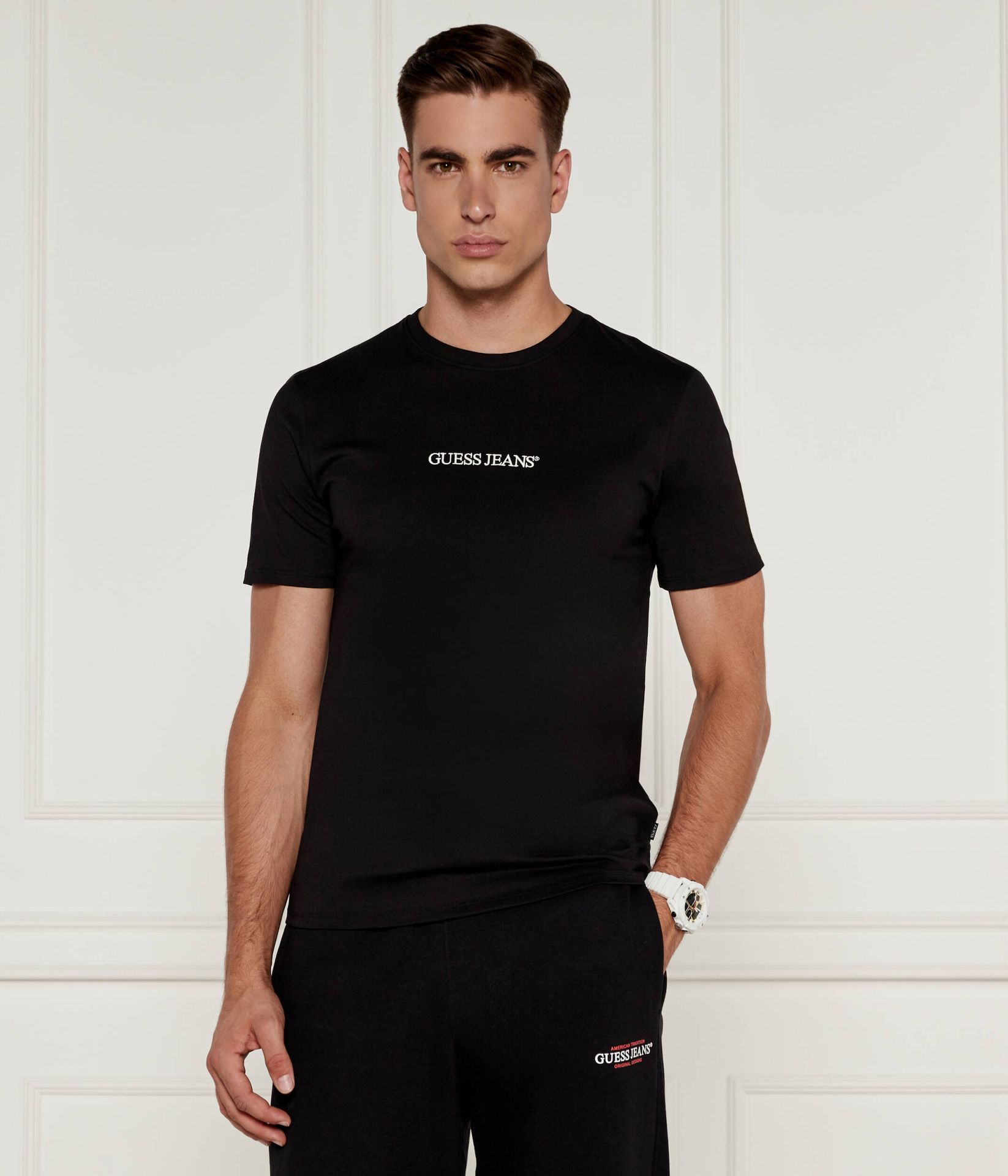 Guess Jeans T-shirt Embro Slim Fit