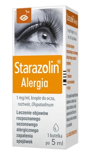 Polpharma Starazolin Alergia krople do oczu 5 ml