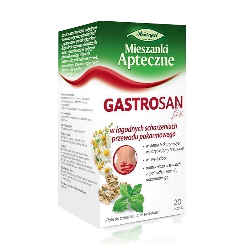Herbapol Zioła fix Gastrosan 30 szt.