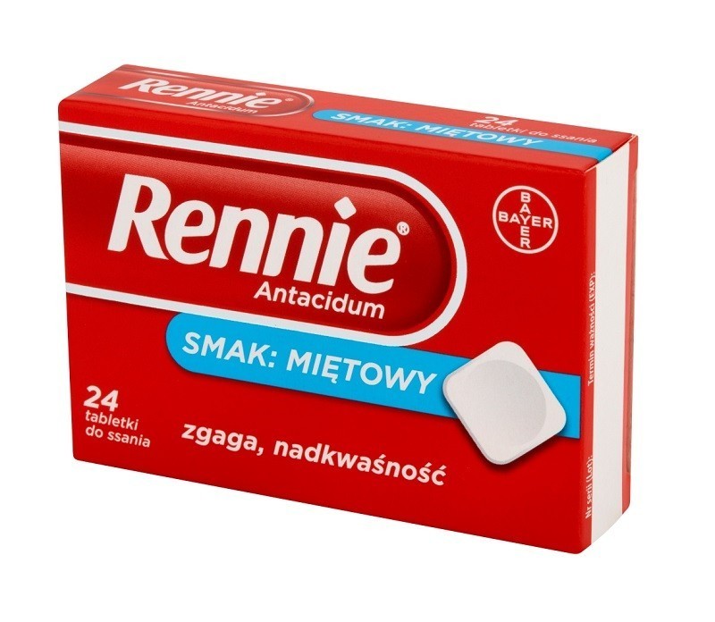 Bayer Rennie Antacidum 24 szt.